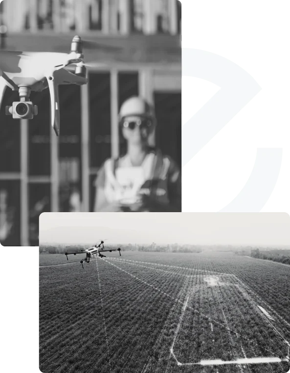 Drone software platforms for industries